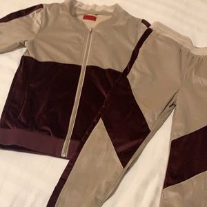 Haus of Jr Velour Track Suit